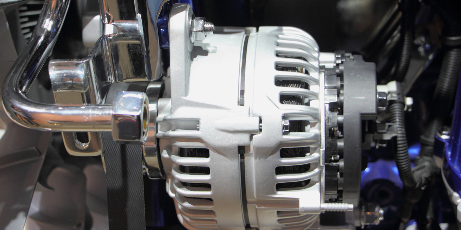 Delco Remy 55SI: Raw, Relentless Power - Close Up of Heavy Duty Alternator 