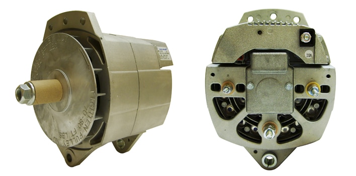 8SC3157V - 24VOLT 175AMP PRESTOLITE ALTERNATOR, J-180 MOUNT