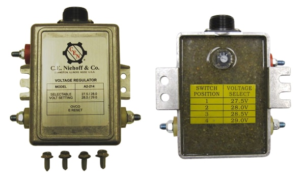 A2-214 - NIEHOFF REGULATOR, 24VOLT IGNITION EXCITE