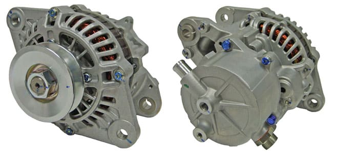 A3TN5883 - 24VOLT 35AMP OEM MITSUBISHI ALTERNATOR WITH PUMP