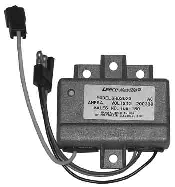 105-150 - VOLTAGE REGULATOR 12VOLTS, LEECE-NEVILLE