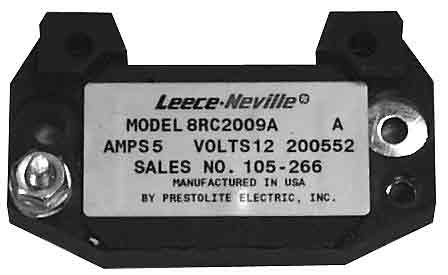 105-266 - VOLTAGE REGULATOR 12VOLTS, LEECE-NEVILLE