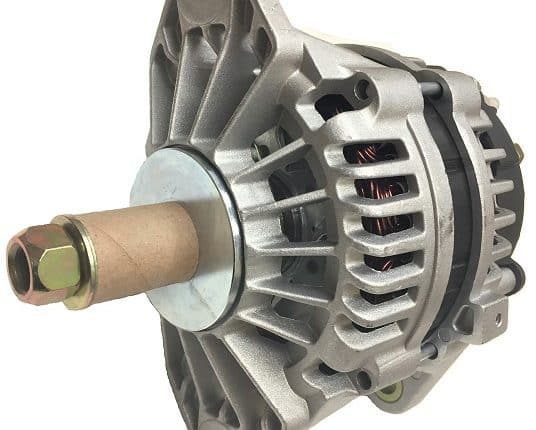 514-8743-OR - 28SI 12VOLT 200AMP ALTERNATOR J-180 HINGE MOUNT (DELCO STYLE)